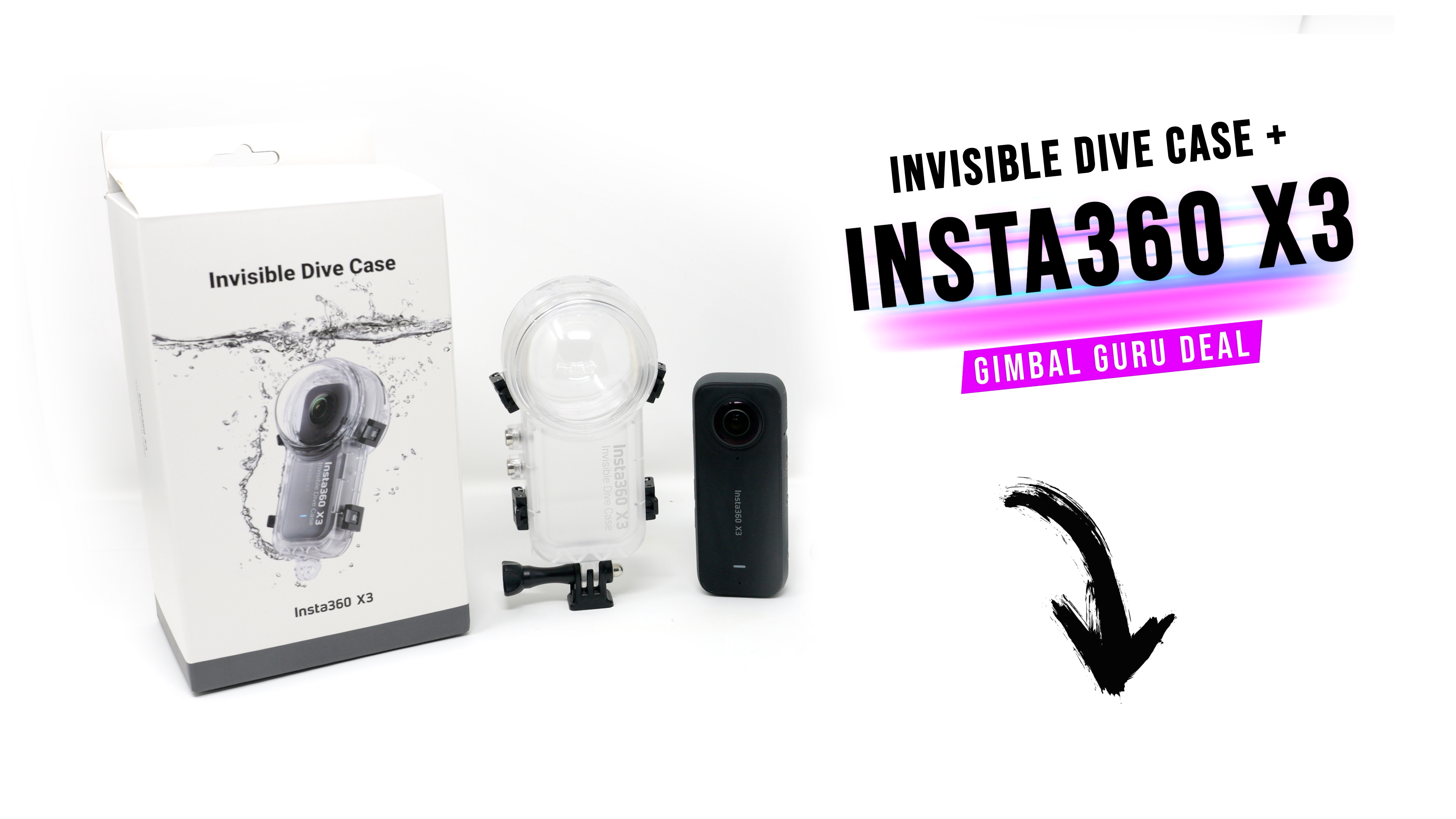 Review: Insta360 X3 and Invisible Dive Kit - Surfd