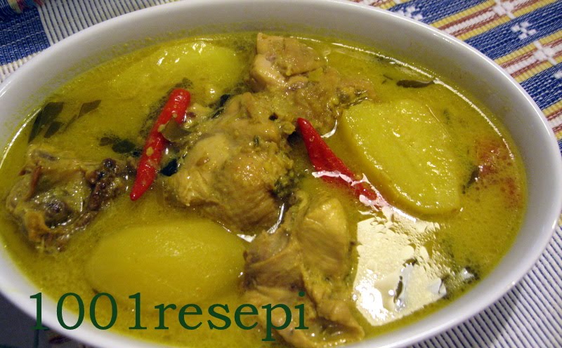 Resepi Ayam Dengan Kentang - Surasmi K