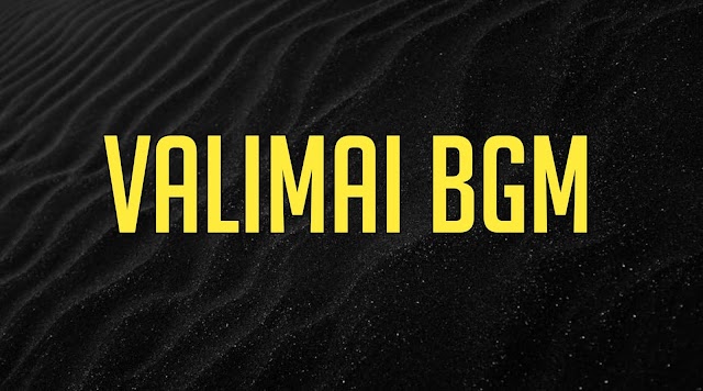 Valimai Bgm Ringtone Download