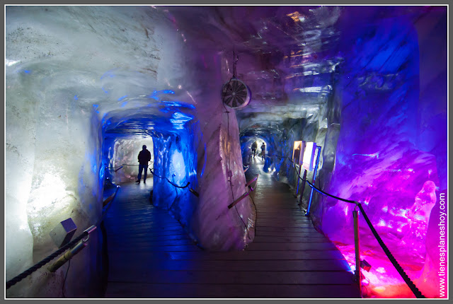 Cueva de hielo Glaciar de Stubai (Eisgrotte Austria)