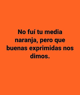 Estado de Facebook de Humor : Media naranja