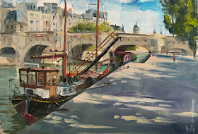 Boatpainting Paris