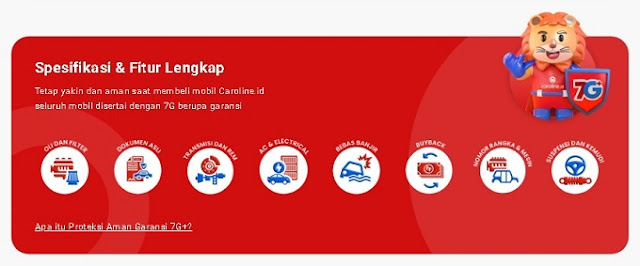 Garansi Beli Mobil Bekas di Caroline.id