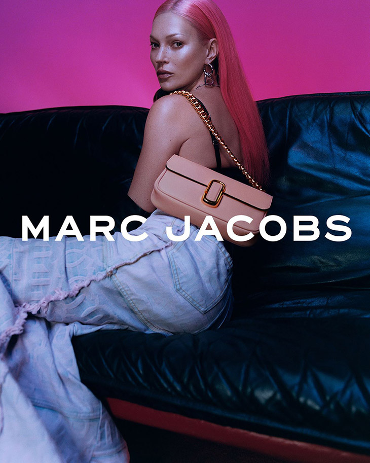 Kate Moss for Marc Jacobs Resort 2023 Campaign.