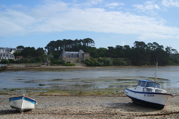 bretagne finistère gr34 le conquet marée basse