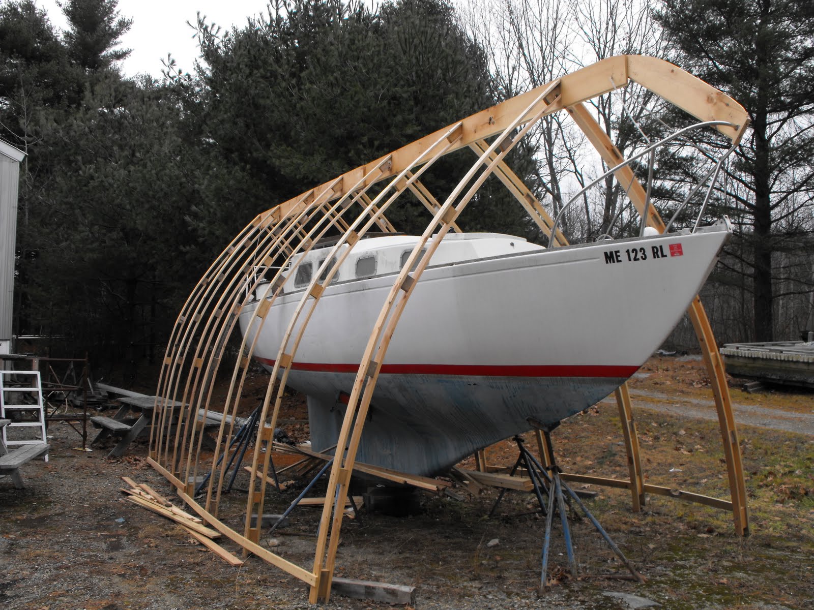 Plans for boat shed Anakshed