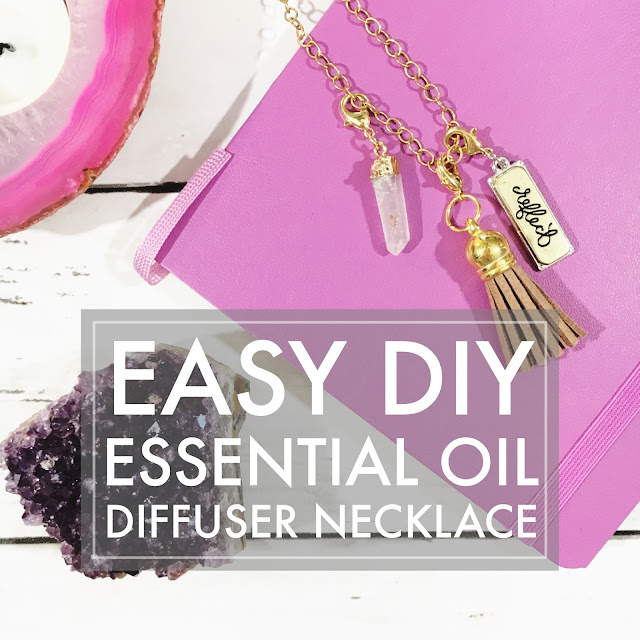 Easy DIY Essential Oil Diffuser Necklace