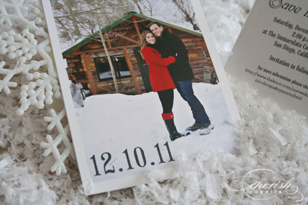 Winter Wedding Save the Dates Ideas and Inspiration 