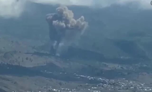 Erupción volcánica la Palma.