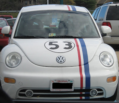 We also saw modern day Herbie the love bug