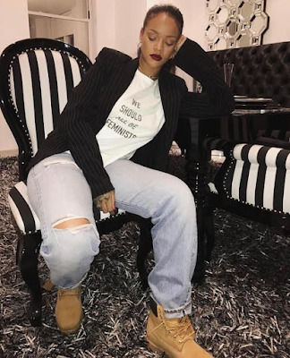 Photos: Rihanna, Natalie Portman, Jennifer Lawrence spotted wearing Dior T-shirts inspired by Chimamanda Adichie's powerful essay