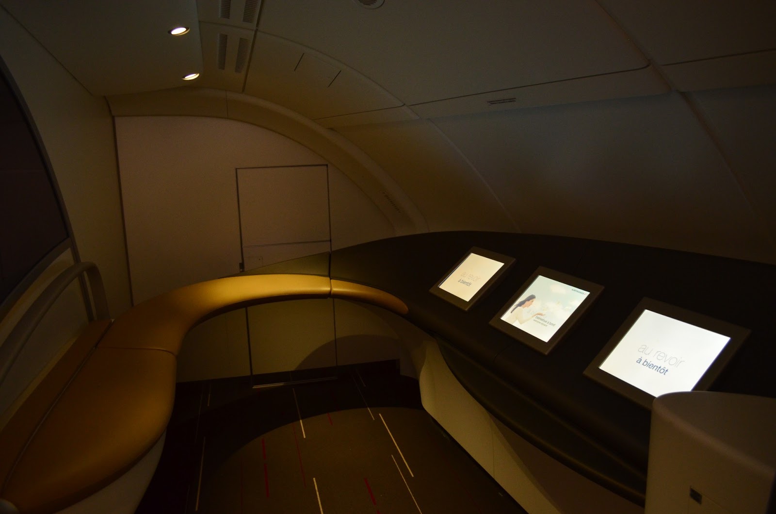 stairs in the plane.
