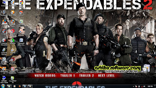 Theme Film The Expendables 2 untuk Windows 7