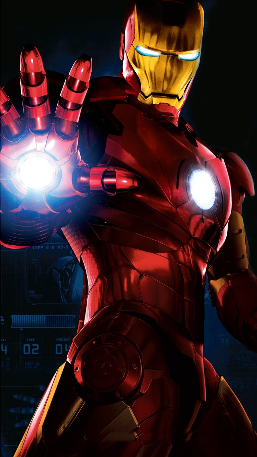 Wallpaper HD Samprtphone Super Hero Iron Man Terbaru - Dzargon