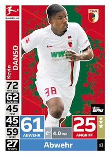 Match Attax Bundesliga 2018-2019 FC Augsburg