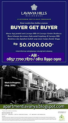 Promo Lavanya Garden Residences dan Lavanya Hills Residences 2016