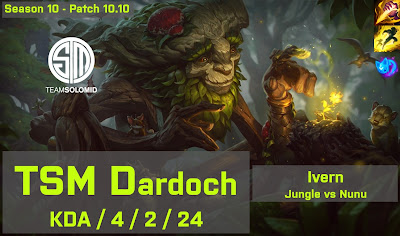 TSM Dardoch Ivern JG vs Nunu - NA 10.10