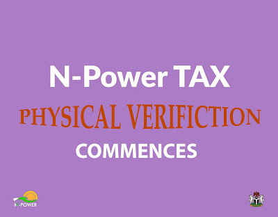 NPOWER NTAX Physical verification Commences Npower latest news