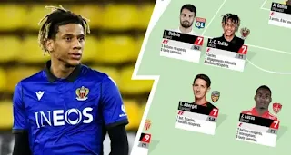 Barcelona loan star Todibo included in L'Equipe team of the week in Ligue 1