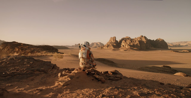 Matt Damon image from The Martian movie