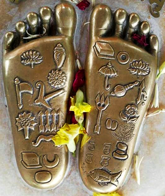 God Vishnu Feet