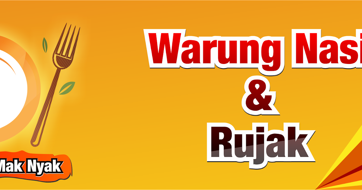 Download Gratis Contoh Banner Warung Corel Draw X6