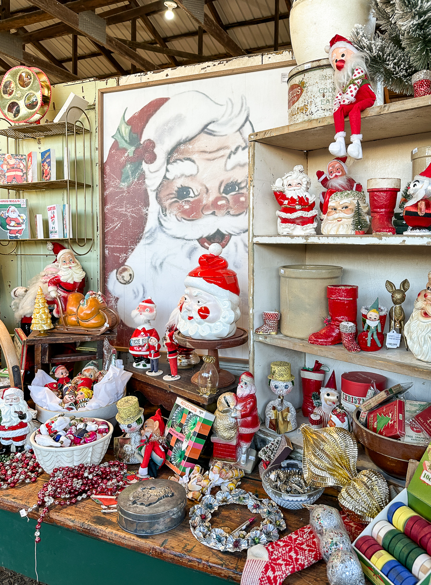 Vintage Christmas display