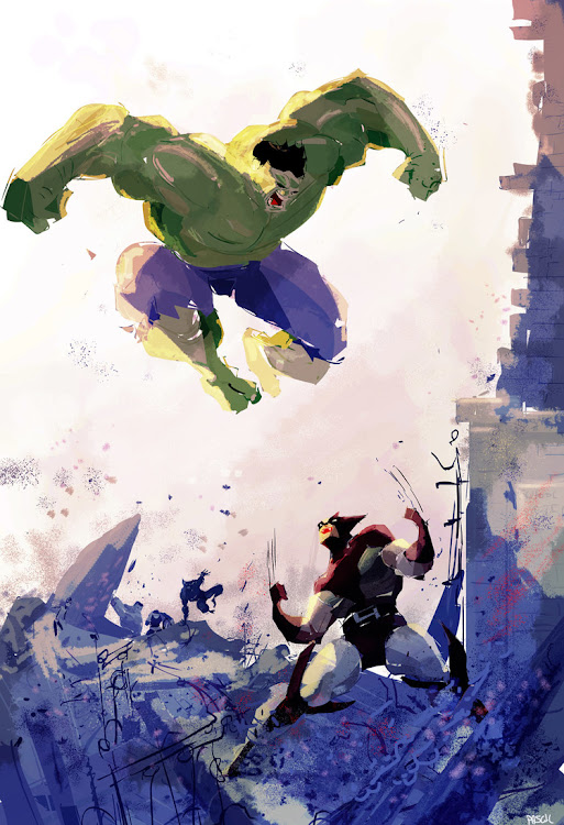 Pascal Campion ilustraciòn marvel