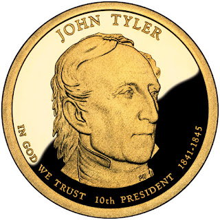 John Tyler US Presidential One Dollar Coin