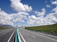 World's highest expressway opens to traffic in China's Tibet.