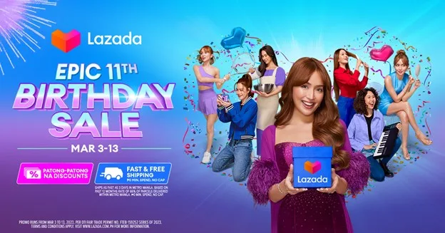 Lazada Celebrates Epic 11th Birthday Sale with first 11-day sale!