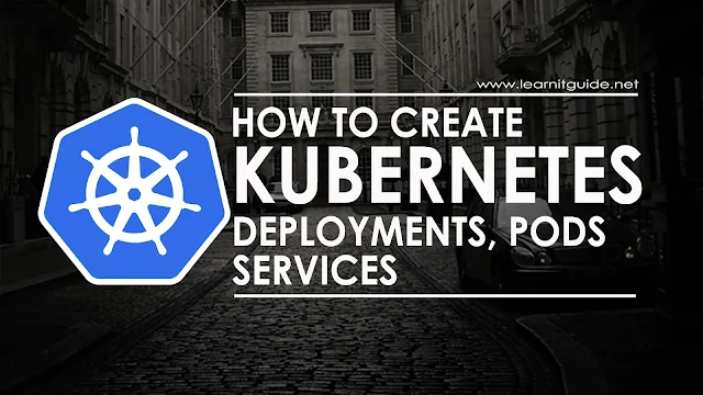 Create Kubernetes Deployment, Services & Pods Using Kubectl