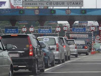 GT gerbang tol cibubur cimanggis utama di bongkar 2017