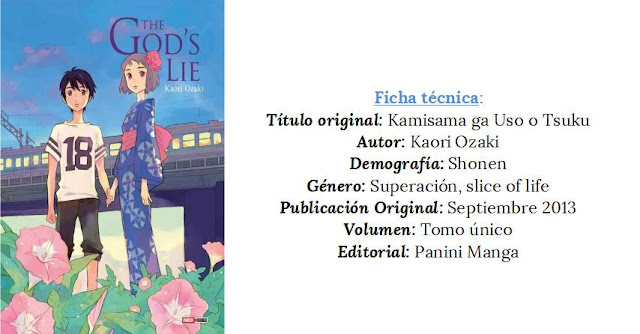 Reseña: The God's Lie- Kaori Ozaki