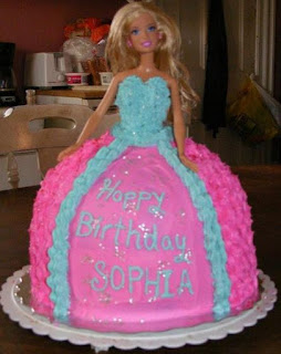 gambar kue ultah barbie