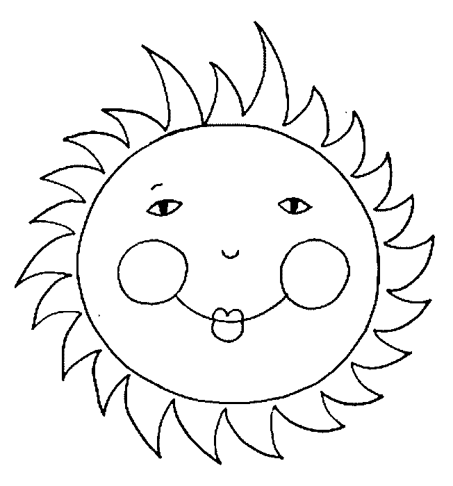 Download Coloring Pages for Kids: Sun Coloring Pages