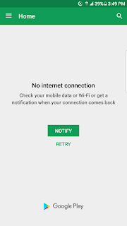 play store no connection