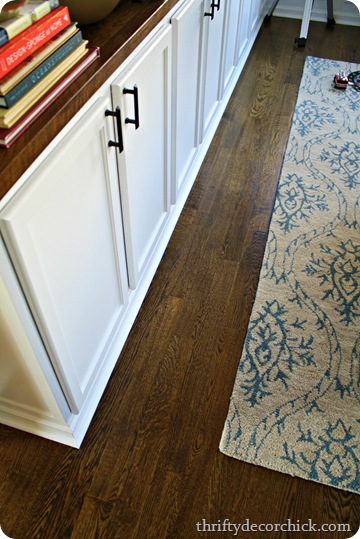 finished on site hardwoods