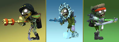 Plants vs Zombies Garden Warfare (customize General - Snowtrooper - Commando)