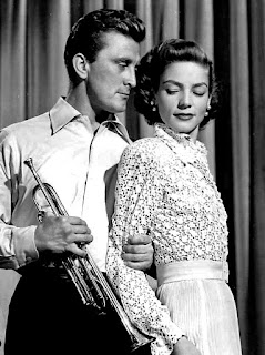 Douglas and Bacall, 1950