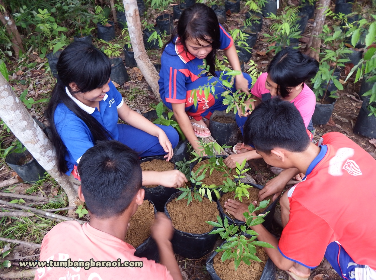 Program Edukasi Lingkungan Taman Baca Baraoi Tumbang Baraoi