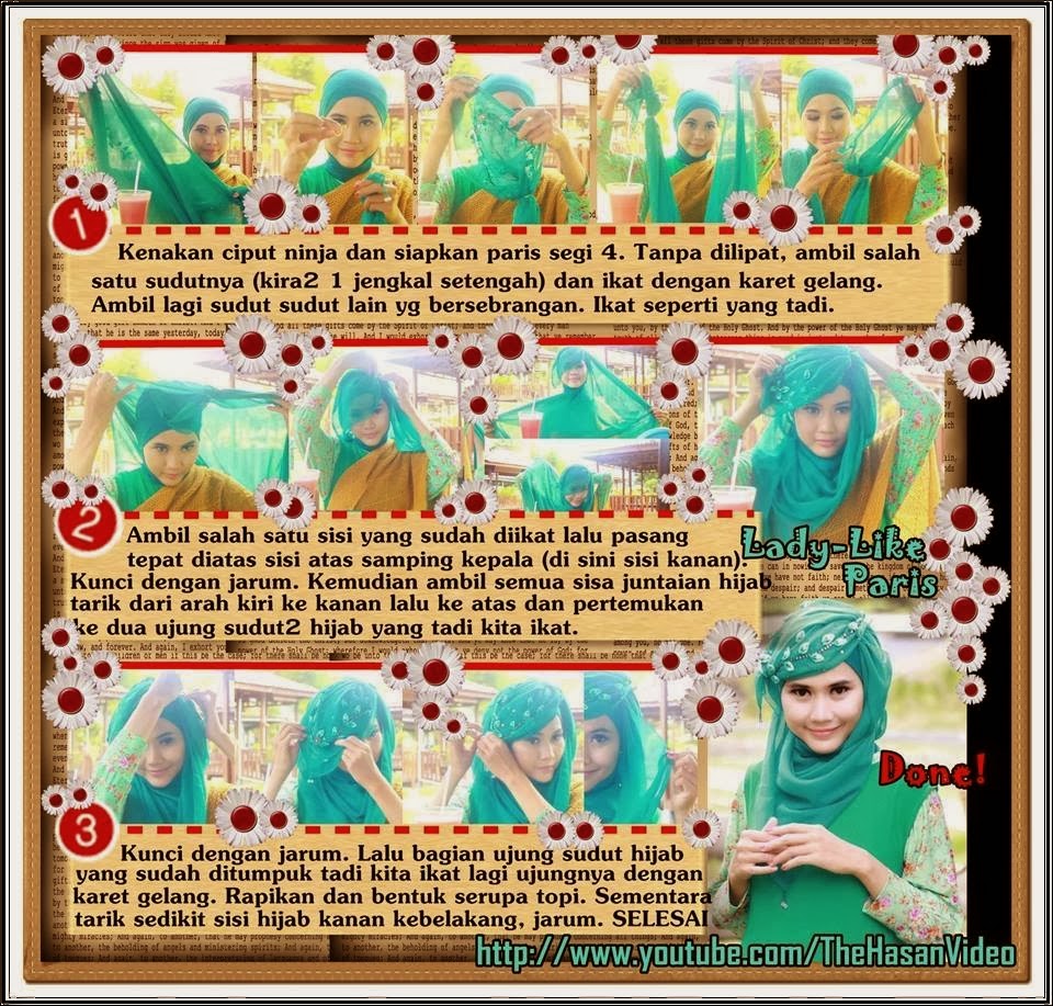 Tutorial Jilbab Untuk Hijaber Indonesia Tutorial Hijab Modern