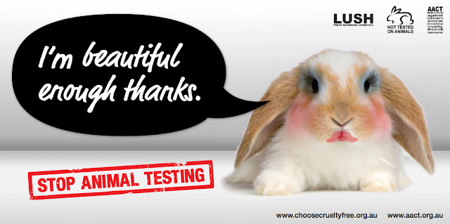 Stop animal testing on #makeup