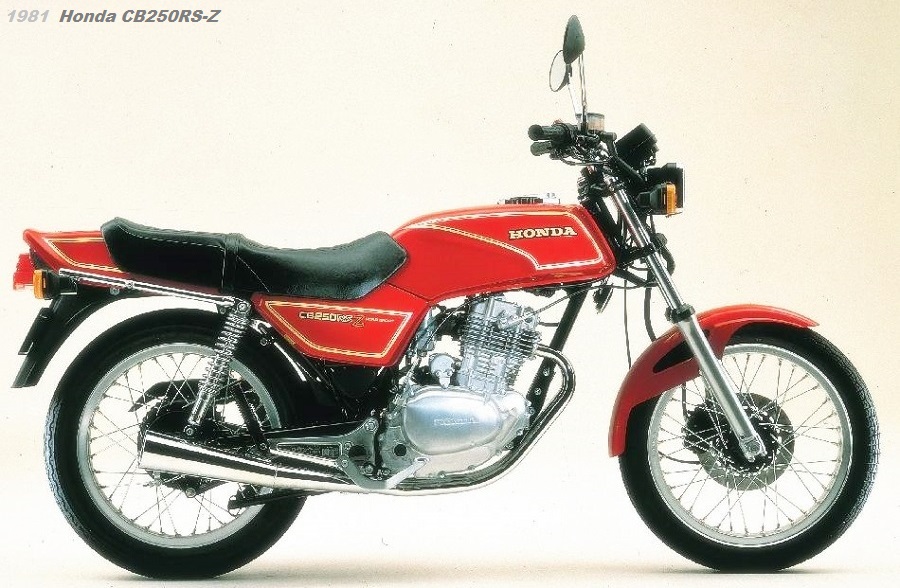 Honda CB 250 RSZ Red