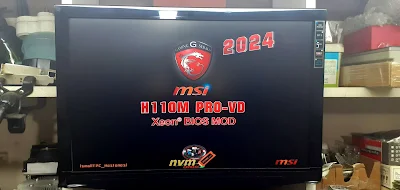 2024 MSI H110M PRO-VD XEON BIOS MOD