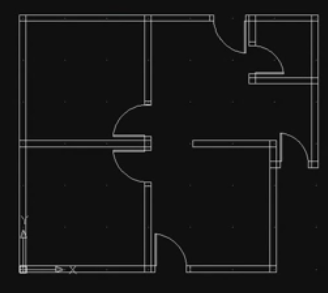 Tutorial AutoCad  Trik Cepat Membuat  Rumah  2D dengan 