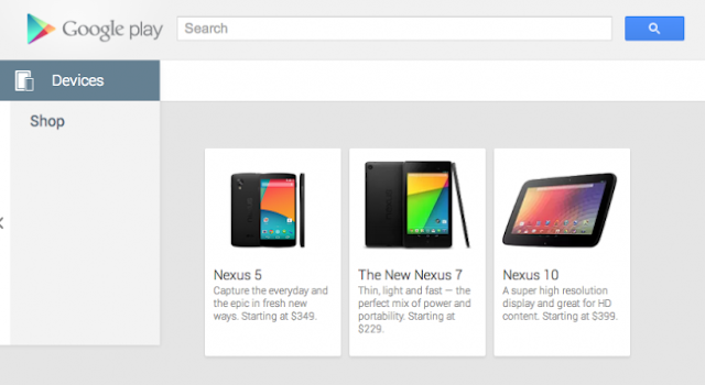 Google Nexus 5 Accidentally Revealed in Google Play Store!