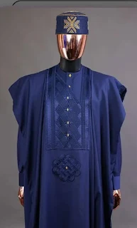 Traditional Wedding Agbada Style