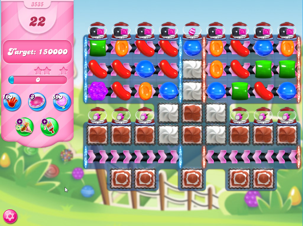 Candy Crush Saga level 3555