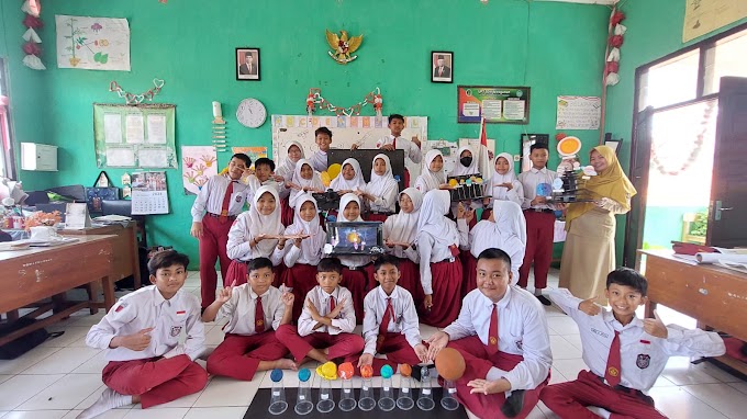 Media Pembelajaran macam-macam Model Tata Surya kelas 6